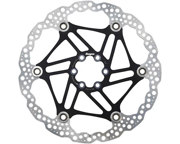 Hope Floating Disc Brake Rotor (Black) (6-Bolt) (200mm)