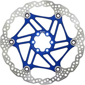 Hope Floating Disc Brake Rotor (Blue) (6-Bolt) (200mm)