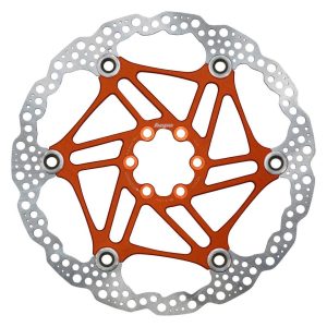 Hope Floating Disc Brake Rotor (Orange) (6-Bolt) (200mm)