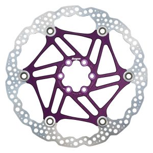 Hope Floating Disc Brake Rotor (Purple) (6-Bolt) (200mm)