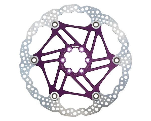 Hope Floating Disc Brake Rotor (Purple) (6-Bolt) (200mm)