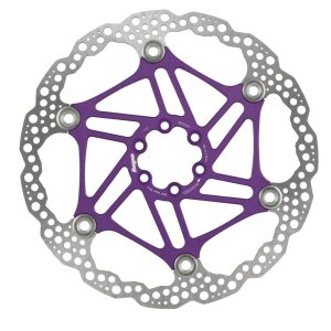 Hope Floating Disc Brake Rotor (Purple) (6-Bolt) (203mm)