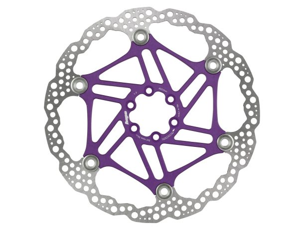 Hope Floating Disc Brake Rotor (Purple) (6-Bolt) (203mm)