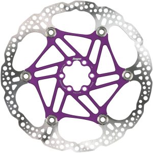 Hope Floating Disc Brake Rotor (Purple) (6-Bolt) (220mm)