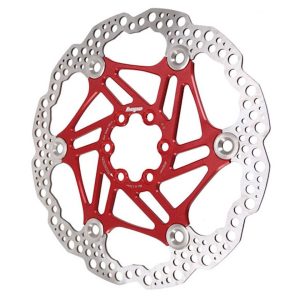 Hope Floating Disc Brake Rotor (Red) (6-Bolt) (140mm)