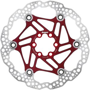 Hope Floating Disc Brake Rotor (Red) (6-Bolt) (180mm)