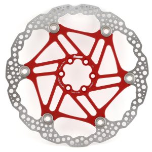 Hope Floating Disc Brake Rotor (Red) (6-Bolt) (200mm)