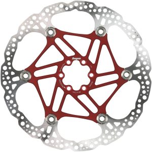 Hope Floating Disc Brake Rotor (Red) (6-Bolt) (220mm)