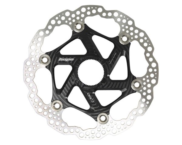 Hope MTB Floating Disc Brake Rotor (Black) (Centerlock) (180mm)