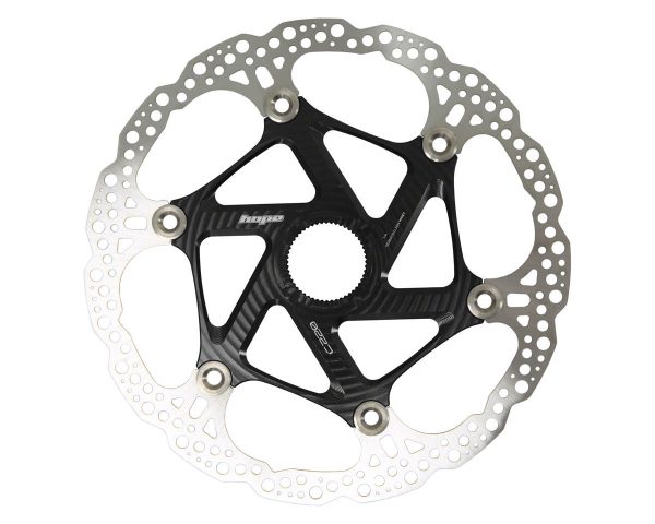 Hope MTB Floating Disc Brake Rotor (Black) (Centerlock) (220mm)