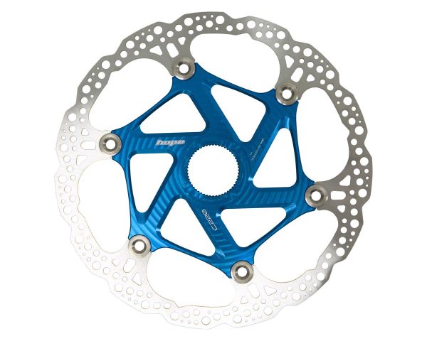 Hope MTB Floating Disc Brake Rotor (Blue) (Centerlock) (220mm)