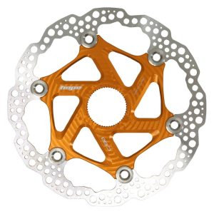 Hope MTB Floating Disc Brake Rotor (Orange) (Centerlock) (180mm)