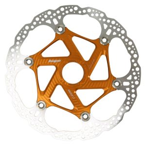 Hope MTB Floating Disc Brake Rotor (Orange) (Centerlock) (220mm)