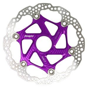 Hope MTB Floating Disc Brake Rotor (Purple) (Centerlock) (180mm)