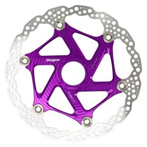 Hope MTB Floating Disc Brake Rotor (Purple) (Centerlock) (203mm)