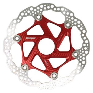 Hope MTB Floating Disc Brake Rotor (Red) (Centerlock) (180mm)