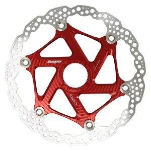 Hope MTB Floating Disc Brake Rotor (Red) (Centerlock) (203mm)