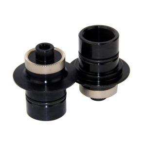 Hope Pro 2 Evo / Pro 4 / Pro 5 Front Hub Axle Conversion Kits - Black / 6 Bolt - Quick Release