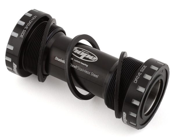 Hope Stainless External Mountain Bottom Bracket (Black) (BSA) (68/73mm) (24mm Spindle)