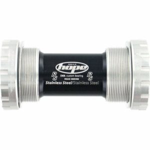 Hope Stainless Steel Road Bottom Bracket - Silver / Steel Bearings