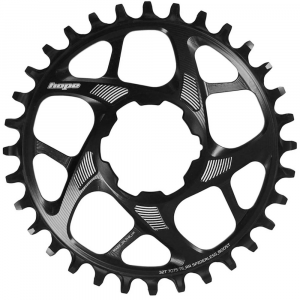 Hope Technology | Spiderless Chainring 30T R22 Boost Black | Aluminum