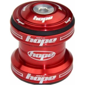 Hope Traditional Complete Headset - 1 1/8" - Red / Conventional / 1 1/8th