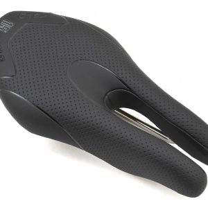 ISM PS 1.0 TT Saddle (Black) (CrN/Ti Alloy Rails) (130mm)