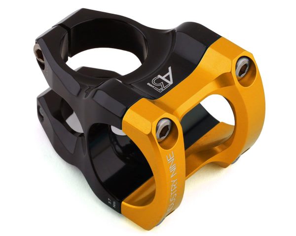 Industry Nine A318 Stem (Black/Gold) (31.8mm) (30mm) (8deg)