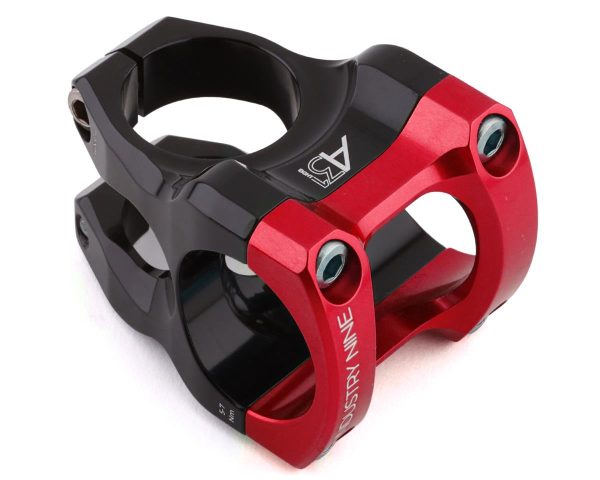 Industry Nine A318 Stem (Black/Red) (31.8mm) (30mm) (8deg)