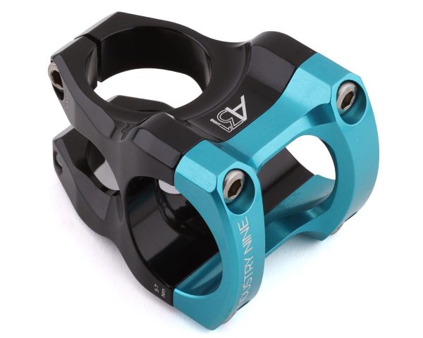 Industry Nine A318 Stem (Black/Turquoise) (31.8mm) (30mm) (8deg)