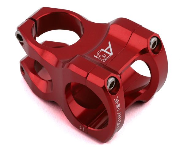 Industry Nine A318 stem (Red) (31.8mm) (40mm) (6deg)