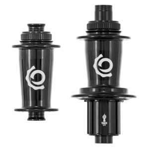 Industry Nine Torch Centrelock Hubs - Pair - Black / Shimano / 15mm Front - 142x12mm Rear / Centerlock / 32H