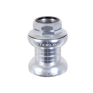 Interloc Racing Design Double Roller Drive Headset (Silver) (1" Threaded) (EC30/25.4-24tpi) (EC30/26