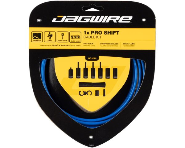 Jagwire 1x Pro Shift Kit (Blue) (For Shimano/SRAM) (Mountain & Road) (1.1mm) (2800mm) (Cable & Housi