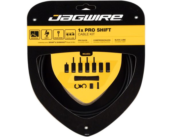 Jagwire 1x Pro Shift Kit (Stealth Black) (For Shimano/SRAM) (Mountain & Road) (1.1mm) (2800mm) (Cabl