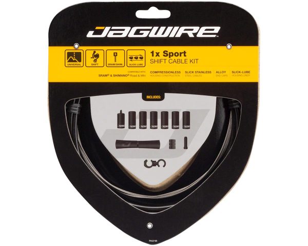 Jagwire 1x Sport Shift Cable Kit (Black) (For Shimano/SRAM) (Mountain & Road) (1.1mm) (2300mm) (Cabl