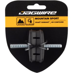 Jagwire Mountain Sport Cantilever Brake Pads (Black) (1 Pair) (53mm Pad) (Smooth Post)