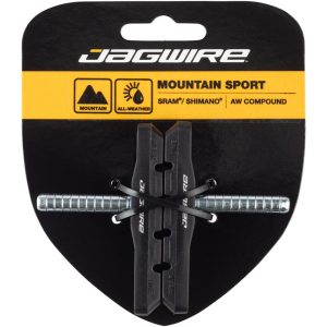 Jagwire Mountain Sport Cantilever Brake Pads (Black) (1 Pair) (Standard) (Smooth Post)