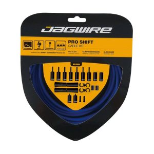 Jagwire Pro Shift Kit (SID Blue) (For Shimano/SRAM) (1.1mm) (2300/2800mm) (Cables & Housing)