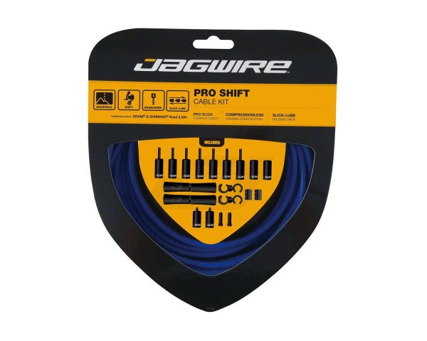 Jagwire Pro Shift Kit (SID Blue) (For Shimano/SRAM) (1.1mm) (2300/2800mm) (Cables & Housing)