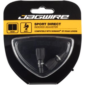 Jagwire Sport 4mm Direct Rocket II Shift Cable Tension Adjusters (Black) (Pair)