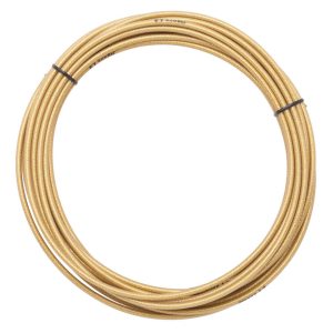 Jagwire Sport Derailleur Cable Housing (Gold) (4.5mm) (10 Meters) (w/ Slick-Lube Liner) (Braided)