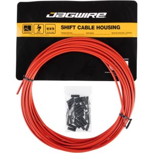 Jagwire Sport Derailleur Cable Housing (Red) (4mm) (10 Meters) (w/ Slick-Lube Liner)