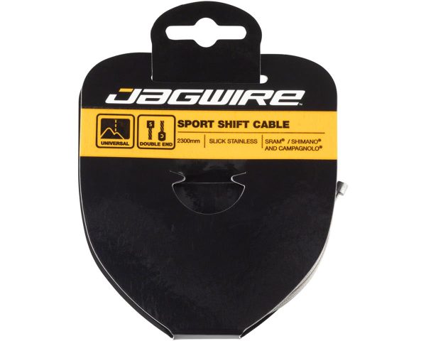 Jagwire Sport Slick Derailleur Cable (For SRAM/Shimano/Campy) (Double End) (1.1mm) (2300mm) (Stainle