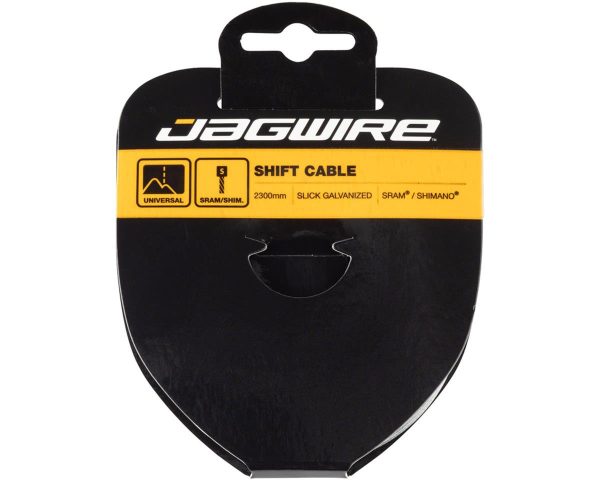 Jagwire Sport Slick Derailleur Cable (For Shimano/SRAM) (1.1mm) (2300mm) (1 Pack) (Galvanized)