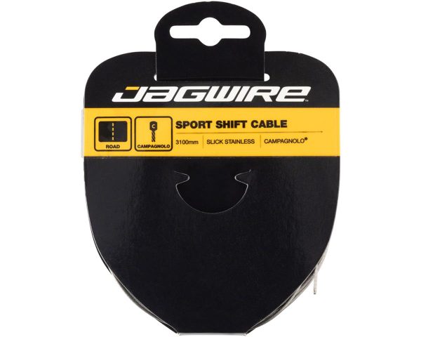 Jagwire Sport Slick Tandem Derailleur Cable (For Campagnolo) (1.1mm) (3100mm) (Stainless)