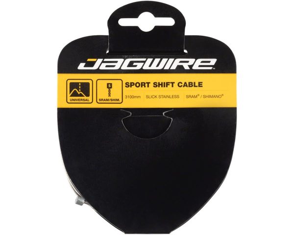 Jagwire Sport Slick Tandem Derailleur Cable (For Shimano/SRAM) (1.1mm) (3100mm) (Stainless)