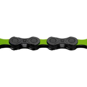 KMC DLC 12 Chain (Black/Green) (12 Speed) (126 Links)