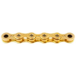 KMC X101 Track Chain 112L - Single Speed - Gold / 112L