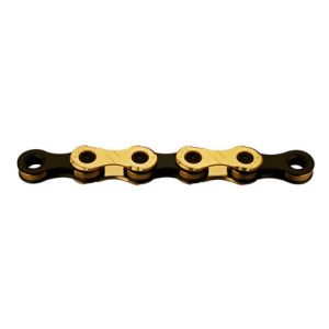 KMC X12 Ti-N 12 Speed Chain - Black / Gold / 126 Links